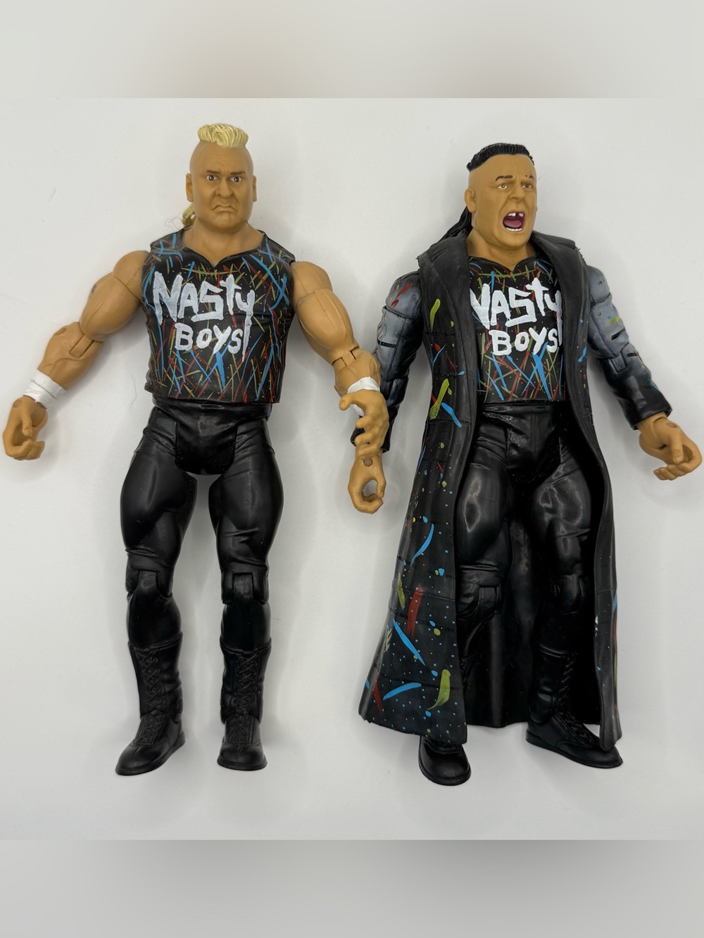 2006 WWE Jakks Pacific Classic Superstars Series 12 Nasty Boy Knobbs & Sags